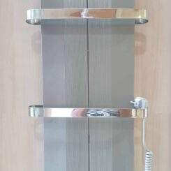 Електрическа алуминиева лира за баня Thermostyle Sofia бяла 800x400 - 400W