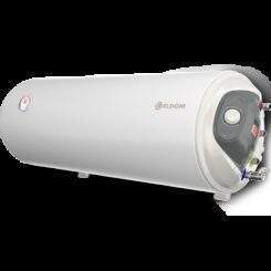 Бойлер със серпентина, хоризонтален, 80л., Елдом, емайлиран, малък диаметър