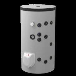 Бойлер с две серпентини, 150л., стоящ, Елдом, неръждаем