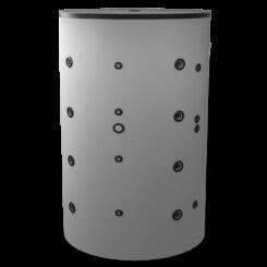 Буферен съд Елдом 1500л., с две серпентини, неемайлиран