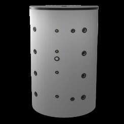 Буферен съд Елдом 1500л., с неръждаема гофрирана серпентина, неемайлиран