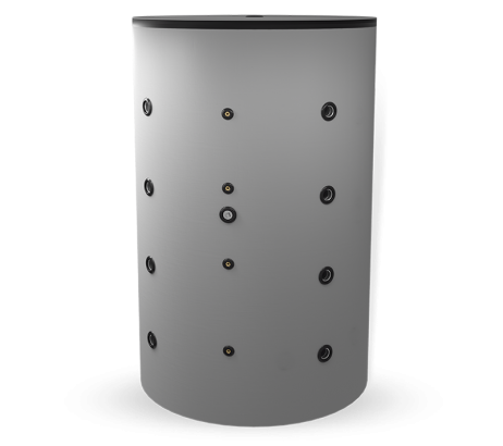 Pufferbehälter 2000L, nicht emailliert Буферен съд Елдом 2000л., неемайлиран