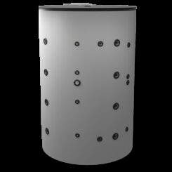 Буферен съд Елдом 2000л., с една черна и една неръждаема серпентина, неемайлиран