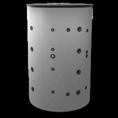 Буферен съд Елдом 2000л., с две черни и една неръждаема серпентина, неемайлиран