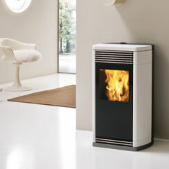 Пелетна камина с водна риза Idroflexa Ceramic 11.3kW