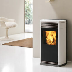 Пелетна камина Flexa Ceramica 8kW