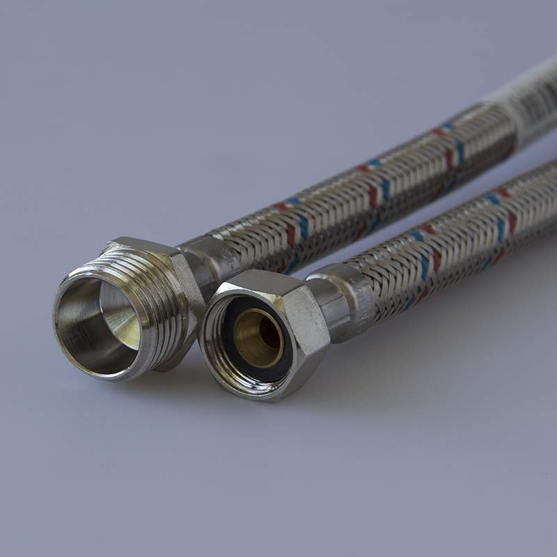 Flexible connection with stainless thread 3/8 F x 3/8 M FIL-NOX